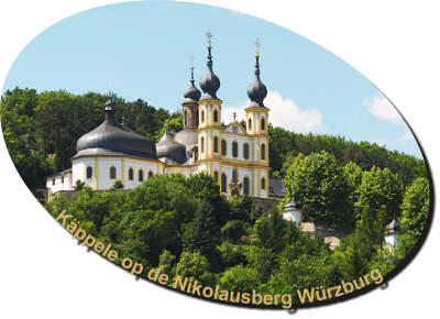 Käppele op de Nikolausberg in Wurzburg