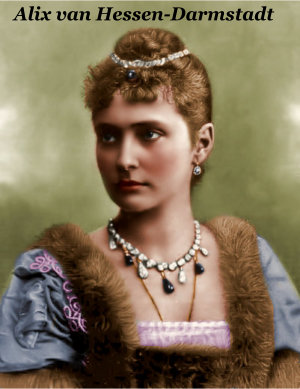 Alix de zuster van Ernst Lodewijk van Hessen Darmstad en nu tsarina