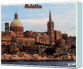 Valetta hoofdstad van Malta ( Melita ) en Gozo e.o.