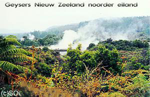 geysers op Nieuw-Zeeland