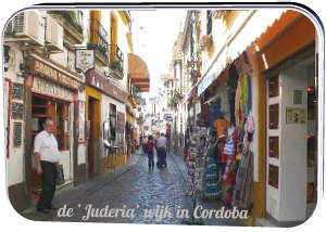 de Joodse wijk of Juderia in Cordoba Zuid Spanje
