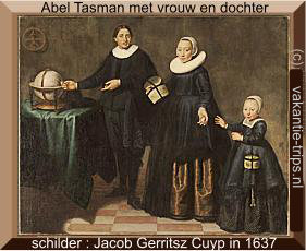 Abel Tasman geschilderd door Jacob Gerritsz Cuyp in 1637
