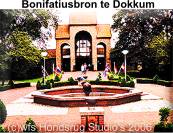 Bonifatius bron bij Dokkum Friesland Nederland