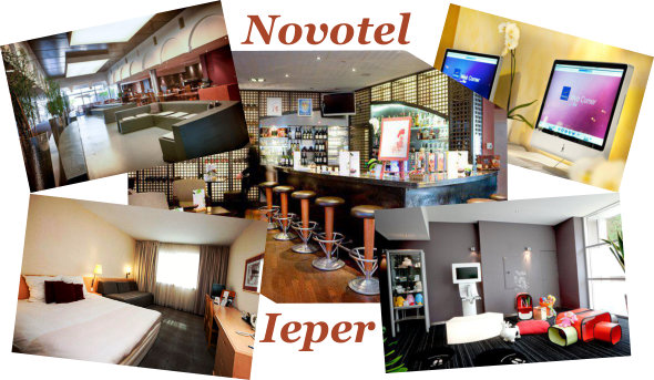 Een mooiere vakantie stek in Ieper kun je je nauwelijks voorstellen èn kindvriendelelijk : hotel Novotel in het centrum van Ieper
