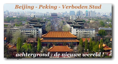 Beijing of Peking, oud en nieuw, kun je missen op de China Reizen