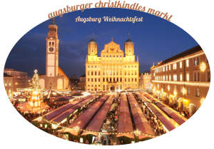 Augsburg Weihnachtsfest ofwel Augsburger ChristKindl Markt wordt in Augsburg ruim uitgepakt