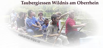 Taubergiessen Wildnis am Oberrhein, natuurgebied om te varen, om te vissen, voor rust rond Rust bij het Europapark