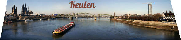Uitzicht op Keulen, de Rijn en de Hohenzollern Brug