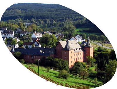 Slot Adolfsburg in Kirchhundem-Oberhundem (Olpe)