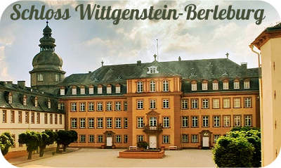 Slot Wittgenstein-Berleburg in Bad Berleburg van de Fürstliche Familie zu Sayn-Wittgenstein-Berleburg, aan de Goetheplatz 8