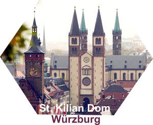 St Kilian Dom in Würzburg