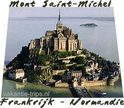 Abdij Mont Saint Michel Normandie in Noord West Frankrijk