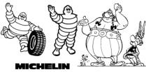 met de groeten van Michelin, Asterix en Obelix
