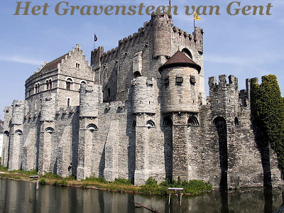 Het Gravensteen van Gent, ooit was Lamoraal van Egmont hier bevelhebber, later gevangen gezet eer hij in Brussel aan het einde kwam van een roemruchte carriere