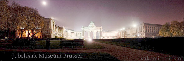 Jubelpark Koninklijke Musea voor Kunst en Geschiedenis, Brussel in 1889 gebouwd op initiatief van Koning Leopold II, waarin bijvoorbeeld de collecties klassieke Oudheid en de etnografische collectie