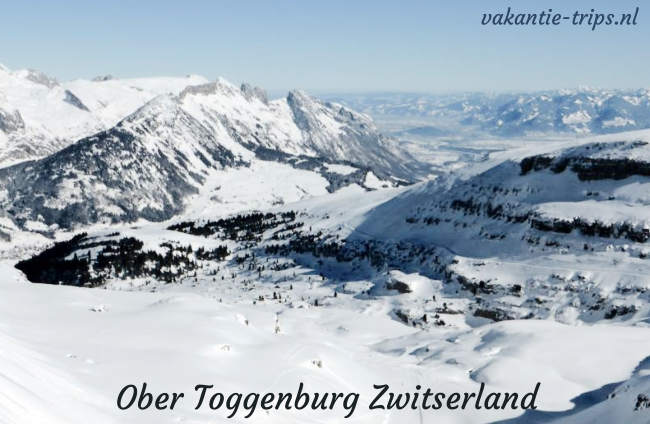 winterblik Toggenburg Zwitserland