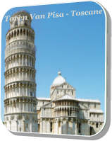de Toren van Pisa in Toscane Italië