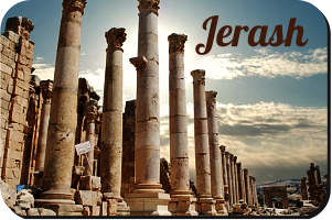 stad van Artemis / Diana in Jordanië