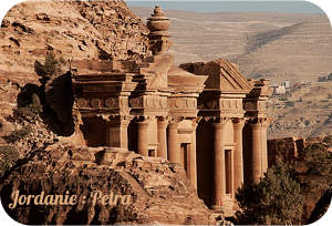 het befaamde Petra in Jordanië
