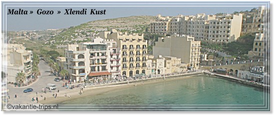 zuidkust Xlendi op Gozo, de Maltezer nummer 2