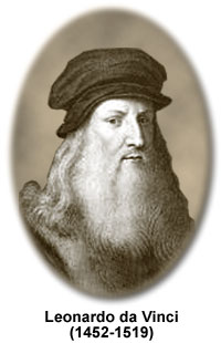 leonardo da Vinci op jonge leeftijd