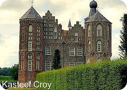 kasteel Croy in vol ornaat en in de regio Helmond