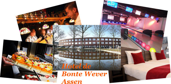 Super vakantie bestemming in Noord Nederland : Drenthe Assen Hotel de Bonte Wever, zo bont : met ijsbaan, subtropisch zwemparadijs, vorstelijke kamers, prima verzorging en een heel betaalbare prijs