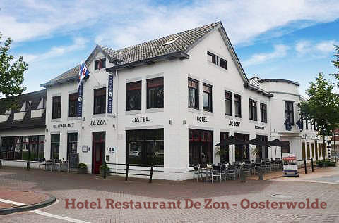 Hotel Restaurant De Zon in Oosterwolde Friesland vlakbij Appelscha en er tussen puur natuur
