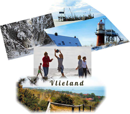 Vakantie Vlieland op rond de 40 vierkante kilometer, naar Vlieland kom je vanwege zon, strand, wandelen en fietsen, strandlengte ca. 20 km en de totale lengte van de fietspaden is ca. 26 km.