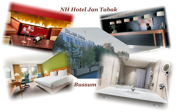 NH Hotel Jan Tabak te Bussum in het Gooi van Noordholland langs de A1