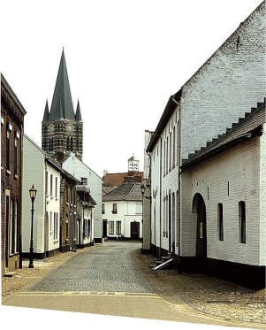 Limburg Thorn : klooster voor benedictinessen | voor adellijke dames en het Abdij - vorstendom Thorn, Abdijkerk 