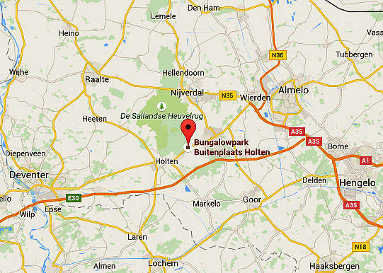 De wereld van Rijssen Buitenplaats Holten in Overijssel op kaart