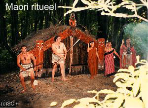 De Maori's gunnen een blik in hun oude cultuur met mysterieuze afbeeldingen en gebaren