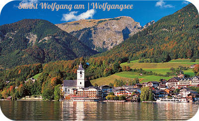 Sankt Wolfgang am Wolfgangsee in de regio Salzkammergut
