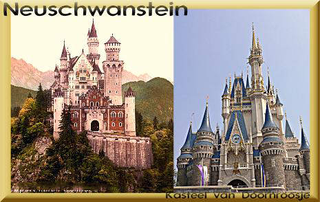 Neuschwanstein , sprookje of werkelijkheid, Ludwig of Doornroosje : <strong>De neef van keizerin Sisi, koning Ludwig II was wat depressief</strong>, toch stond zijn bezit model voor Walt Disney, de doornen waren voor hem, vakantie gevoel voor ons