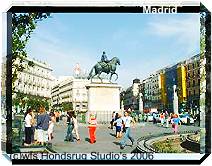 Madrid hoofdstad van Spanje