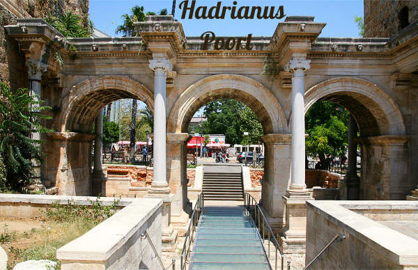 Hadrianus Poort centrum Antalya