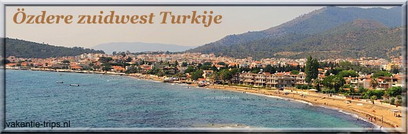 Ozdere aan de zuidwest kust van Turkije, onder Izmir en boven Kusadasi